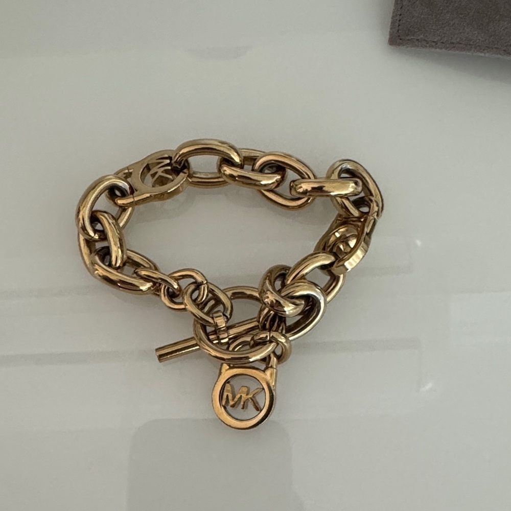 Michael Kors Gold Chain Bracelet